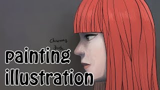 [Speed Painting]Clip Studio Illustration 클립 스튜디오로 일러스트 그리기 - 2