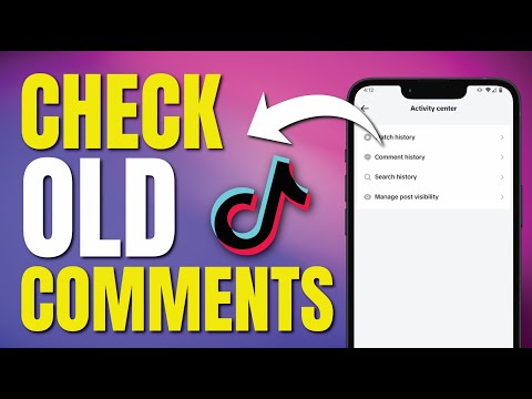 How To Check Old Comments On TikTok 2024 | TikTok Tutorial Tiktok Comments #tiktoktips
