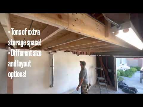 Garage Storage Loft Build! Huntington Beach, California