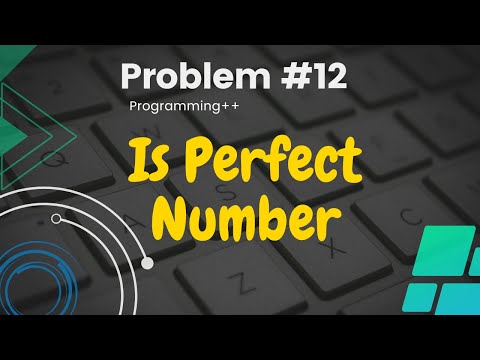 Check is Perfect Number | Problem Solved Using C++ For Loop #problemsolving #programming #cpp #java