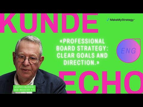 Professional Board Strategy: Clear Goals and Direction | kunde:echo BSB