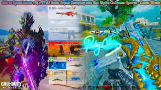Solo vs Squad Intense 15 Kills ALCATRAZ BR Gameplay with New Mythic Lazarus & All Mythic Gun in CODM