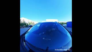 Inside view driving my car (Black Lioness) in #RealLifeGTA challenge, with @insta360  action camera.