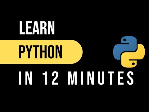 Master Python Fundamentals - The Ultimate Guide for Beginners in 12 Minutes