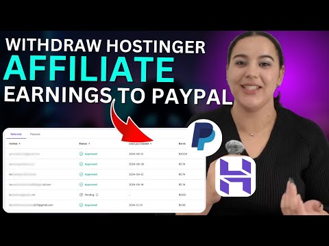 How to withdraw Hostinger Affiliate Earnings to your paypal account