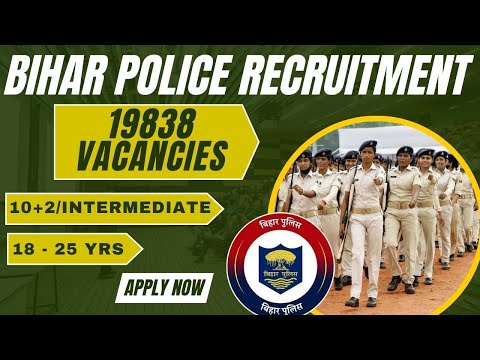 🚨 Bihar Police Recruitment 2025 | 19838 Constable Vacancies | Apply Now! #biharjobs #biharpolice