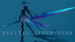 【作業用】Midnight Sanctuary ⚔️ | Cyberpunk Ambient Lofi for Late-Night Coding 🌌[Relax/Chill/Works]