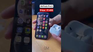 Airpods Pro 2 ONLY -1499 COD available Order on WhatsApp 7991985185 All India delever