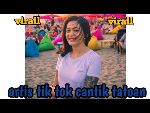 artis tik tok cantik tatoan‼️