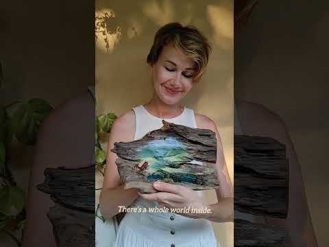 Looks Like Wood… Until You Flip It | Handmade Driftwood Art Reveal
