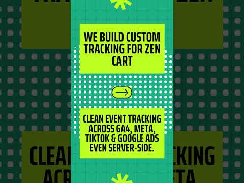 Zen Cart Conversion Tracking Fix: Accurate GA4, Meta, TikTok & Google Ads ROAS Setup...