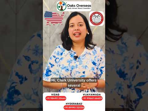 🎓 Study at Clark University, USA | Scholarships & No GRE Required! 🇺🇸