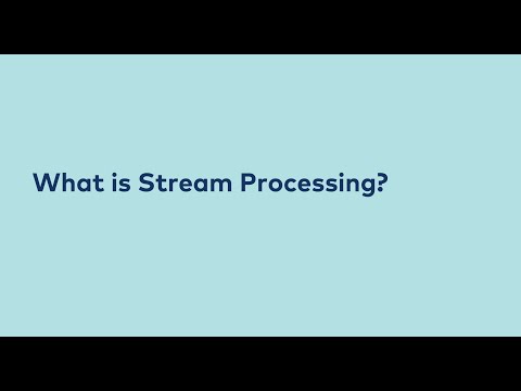 Intro: What is Stream Processing?