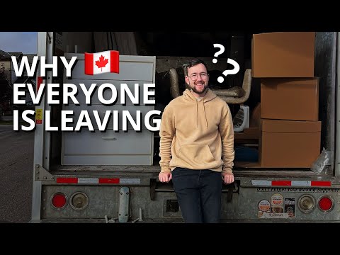 Why are so many people LEAVING Canada lately in 2024?