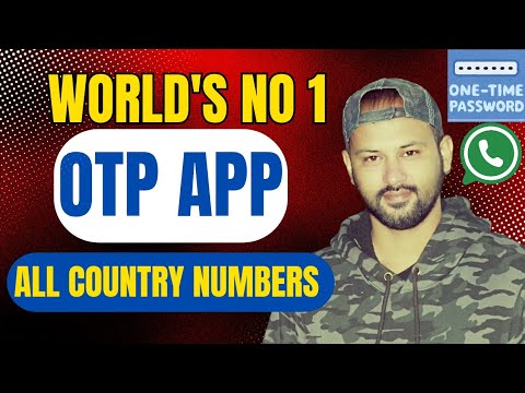 How to get a virtual phone number for WhatsApp & Tiktok etc - Worlds No 1 OTP App