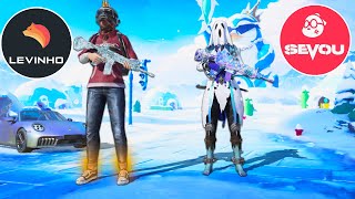 🔴 LEVINHO & SEVOU LIVE PUBG MOBILE 🔴 #PMGC2025