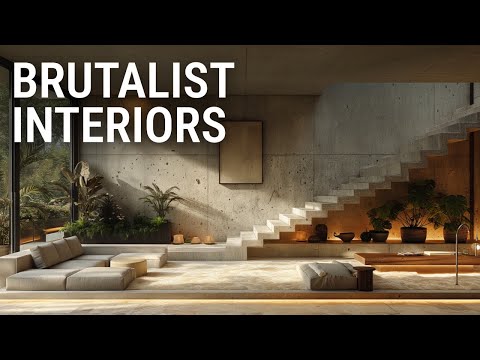 "🚀 Transform Your Space with Bold Brutalism! ✨ Shockingly Beautiful Interiors Unveiled! 🏠💥"