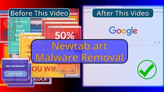 Newtab.art Virus - Automatic and Manual Removal