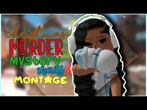 CHRISTMAS🎄 MM2 Sheriff Montage || IPad Montage