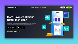 Finance Website Design | Finance Website Design Using HTML CSS | Website Design Using HTML CSS
