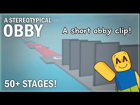 a very short obby clip [Roblox Obby]