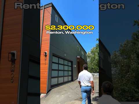 $2,300,000 Renton Washington Lake Home Tour | Renton Washington Homes | Seattle Lake House