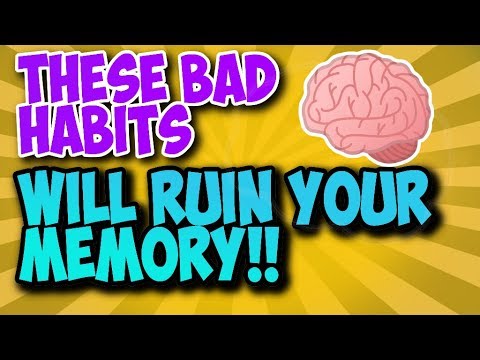 These Bad Habits Will Seriously Damage Your Memory And Concentration - Stop To Get A Better Memory
