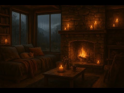 Cozy Up with the BEST Relaxation Experience EVER Rainy Night Ambience