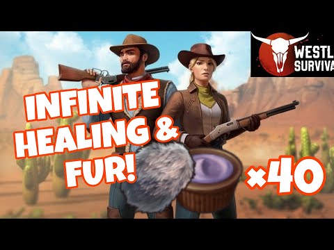 Westland survival - Best way to farm healing and fur
