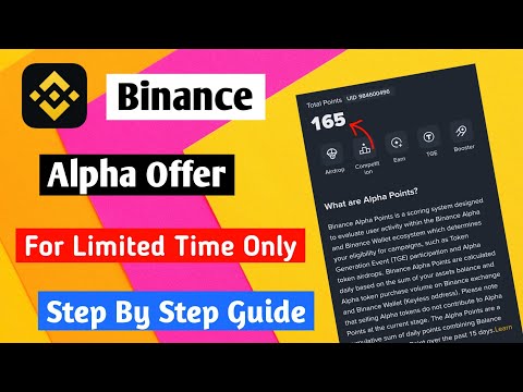 How to Complete Tasks & Collect 15 Alpha Points on Binance | Step by Step Guide ✅