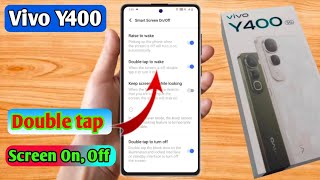 vivo y400 double tap screen on off, vivo y400 double tap setting