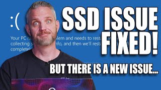 Microsoft / SSD Issues FIXED... Plus NEW evidence on what causes it!
