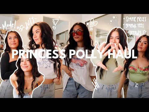 NEW TRENDY + CUTE CLOTHING HAUL *staple pieces* ft. Princess Polly