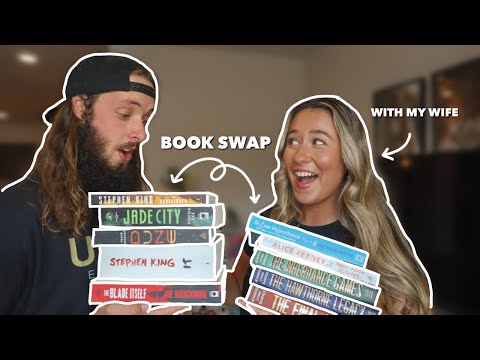 Swapping Books With My Wife For A Week | Reading Vlog