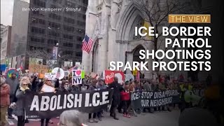 ICE, Border Patrol Shootings Spark Protests | The View