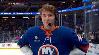 Matthew Schaefer - Hockey Night in Canada - Pregame Interview - New York Islanders - January 3 2026