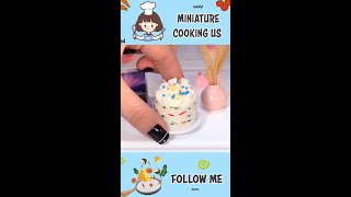 Mini Cakes Decorating Ideas - Miniature So Yummy Cake #Shorts #MiniatureCookingUS #TinyCakes
