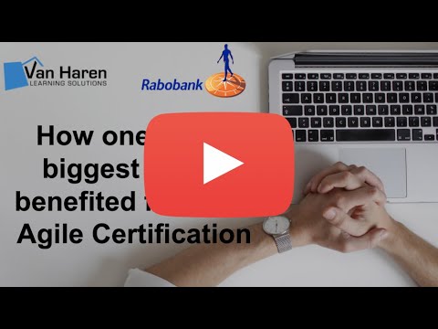Webinar   How the Rabobank benefited from the Agile Certification