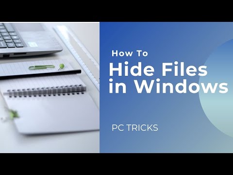 How to  Hide Files in Windows | PC TRICKS