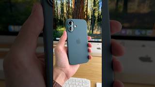 Unboxing the iPhone 16 Lake Green Silicone Case 🔥