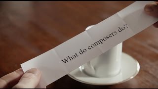 Class Notes: How Do Composers Compose?