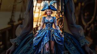 Disney Princess as Pirates | Part 2 #aiedits #aifusion #midjourney #aiart #shorts #short