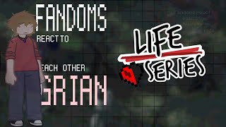 Fandoms react to each other | PART 1/2 | Life Series / Grian | 2x speed | Read desc