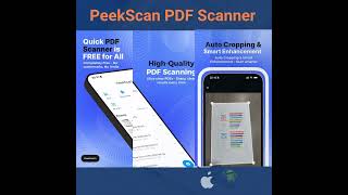 📲 PeekScan – Your FREE Mobile Scanner for Perfect, High-Quality Scans