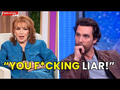 Matthew McConaughey & Joy Behar EXPLOSIVE Confrontation: I Choose Humanity, Not Sides!