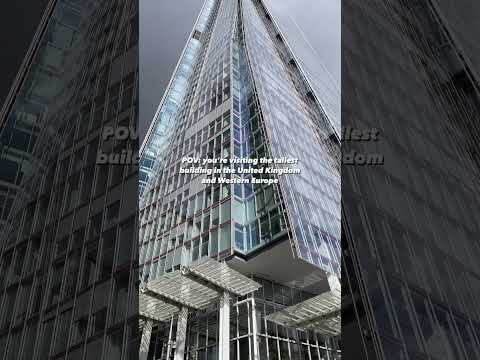 The tallest building in the UK and Western Europe
