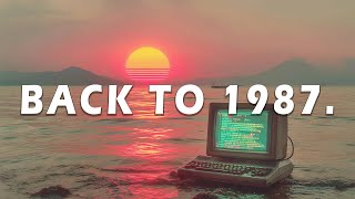 ＢＡＣＫ　ＴＯ　１９８７ [ Synthwave - Retrowave - Dreamwave Mix ] | Digital Sunset Reflections