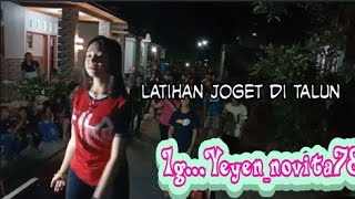 yeyen novita latihan joget karnaval pasir harjo talun music dj mcpc malang
