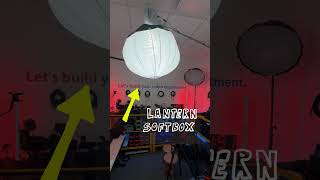 Video Podcasting - One Light #aputure #lantern  #softboxlighting #videoproduction #videopodcast