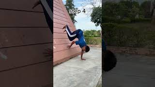 Wall spin tutorial for beginners 💪 #calisthenics #wallspin #tutorial #bodyweightexercise #explore